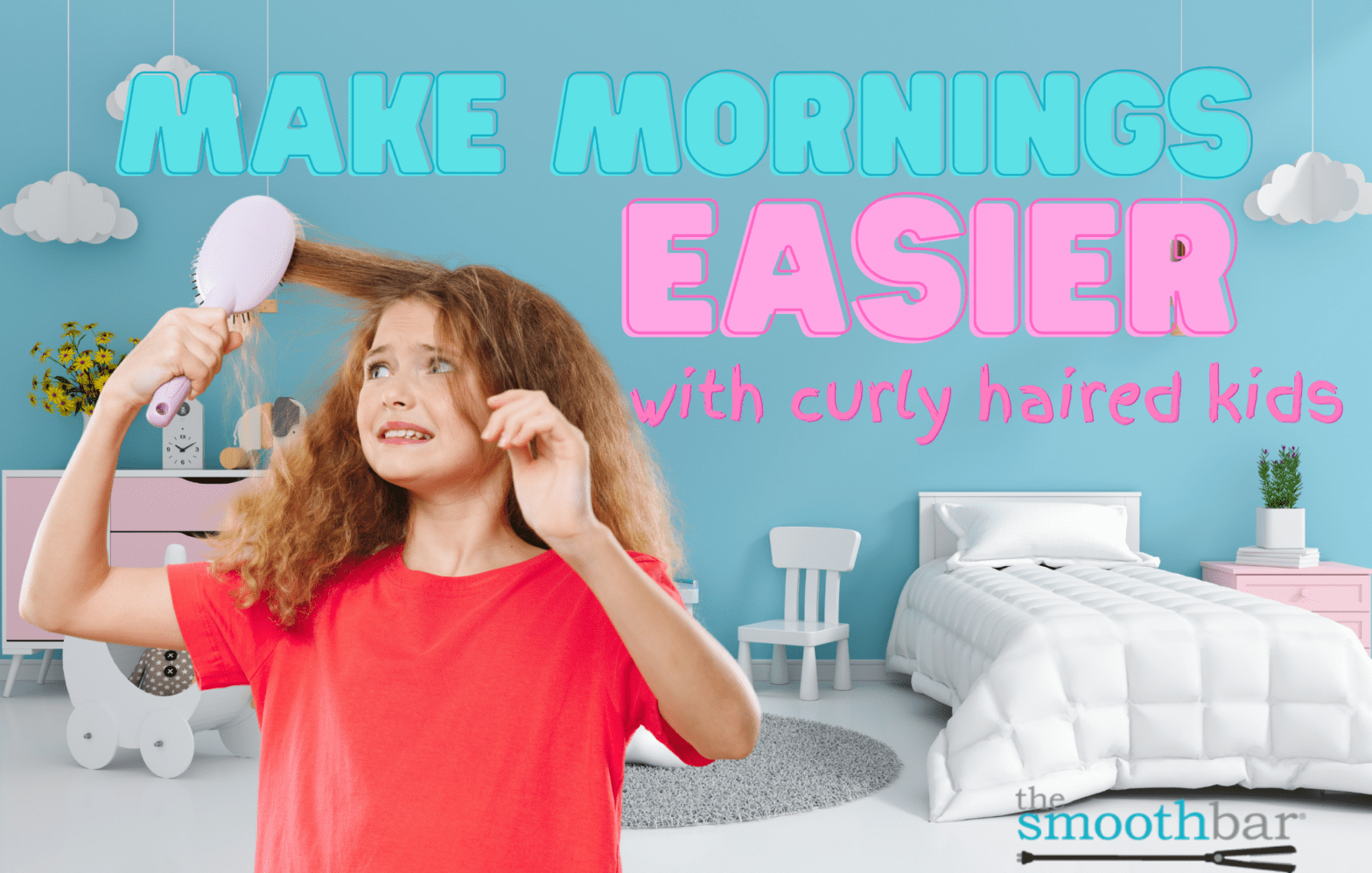 Featured image for post: Simplify Your Curly-Haired Kids’ Morning